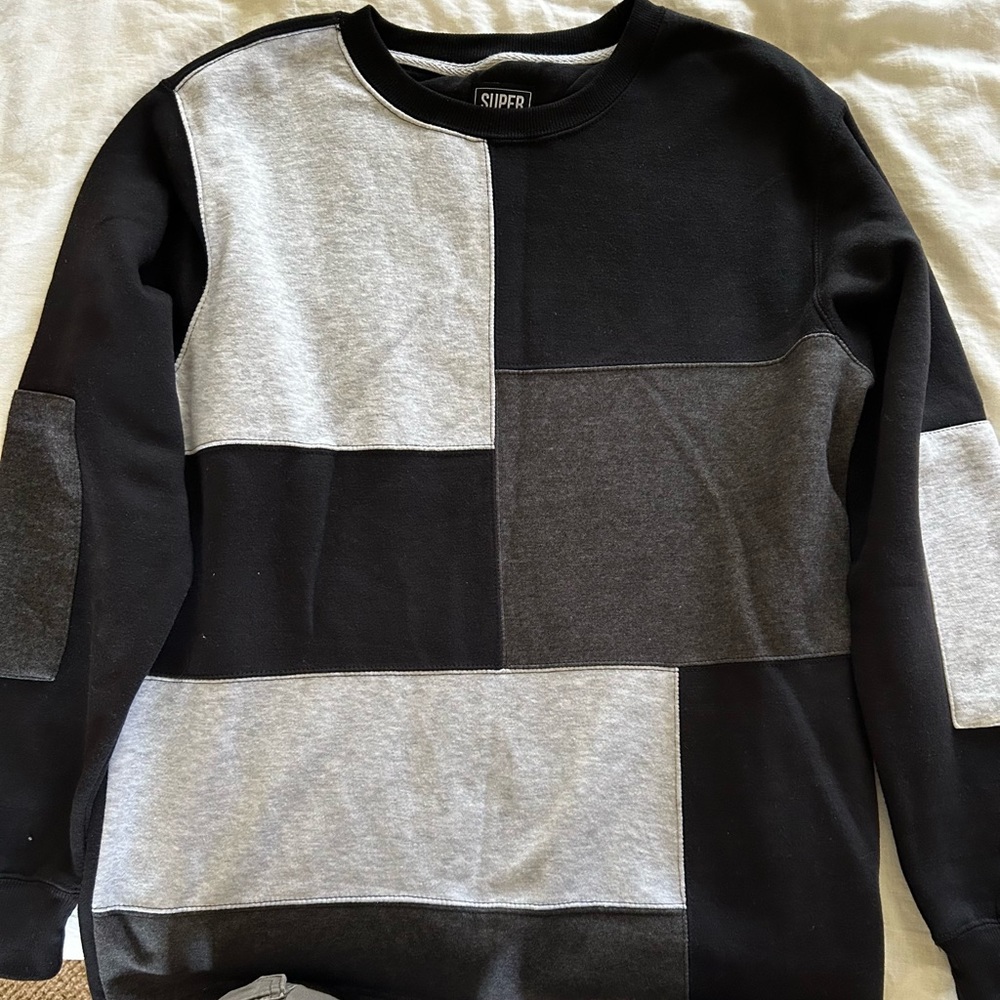 Multi Colored Patch Sweatshirt